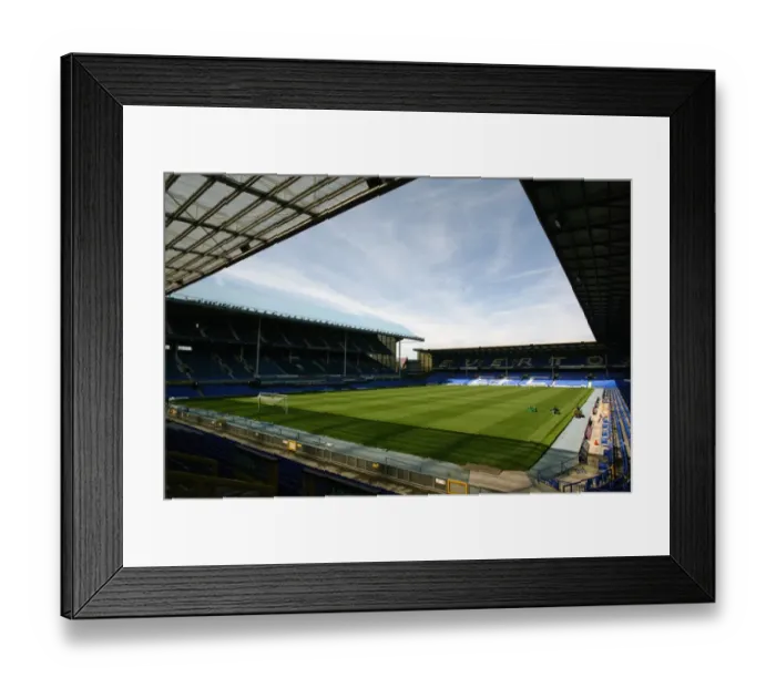 Framed Print : Goodison Park Stadium: Interiors (2006) Framed Print : Goodison Park Stadium: Interiors (2006)
