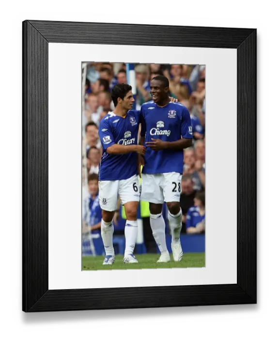 Framed Print : Victor Anichebe's Brace: Everton's Win Against Wigan Athletic in FA Barclays Premier League (11 / 8 / 07) Framed Print : Victor Anichebe's Brace: Everton's Win Against Wigan Athletic in FA Barclays Premier League (11 / 8 / 07)