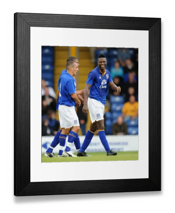 Framed Print : Everton's Magaye Gueye Nets First Goal in Pre-Season Victory over Bury (July 15, 2011) Framed Print : Everton's Magaye Gueye Nets First Goal in Pre-Season Victory over Bury (July 15, 2011)