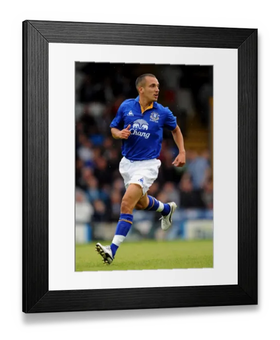 Framed Print : Leon Osman in Action: Everton FC's Pre-Season Clash against Bury at Gigg Lane (July 2011) Framed Print : Leon Osman in Action: Everton FC's Pre-Season Clash against Bury at Gigg Lane (July 2011)