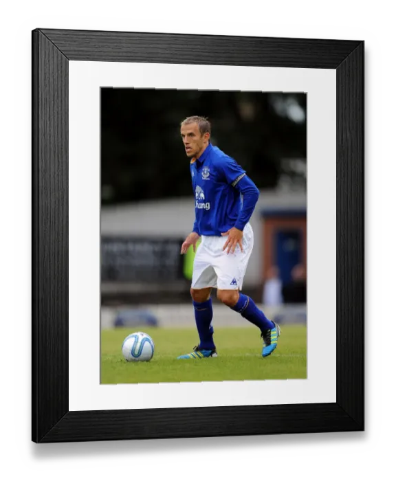 Framed Print : Phil Neville at Bury's Gigg Lane: Everton's Pre-Season Friendly (July 15, 2011) Framed Print : Phil Neville at Bury's Gigg Lane: Everton's Pre-Season Friendly (July 15, 2011)