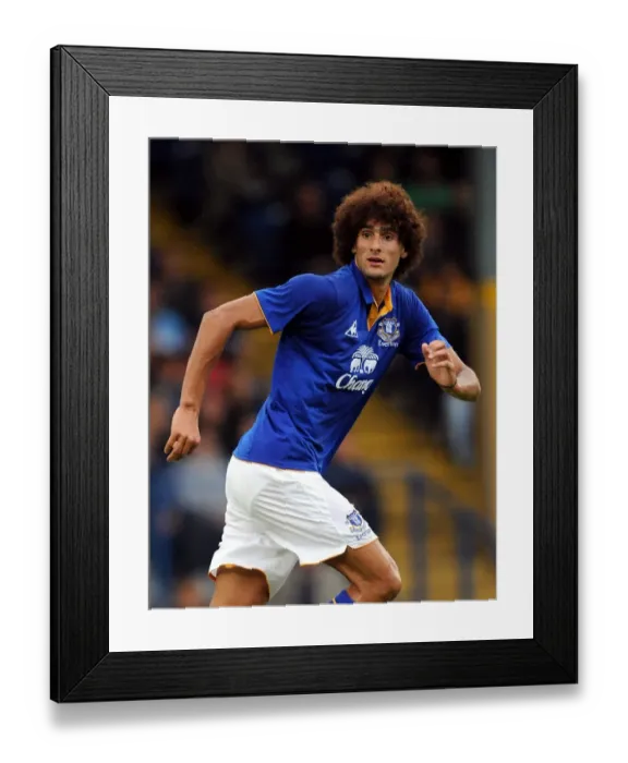 Framed Print : Marouane Fellaini in Action: Everton vs. Bury (15 July 2011) Framed Print : Marouane Fellaini in Action: Everton vs. Bury (15 July 2011)
