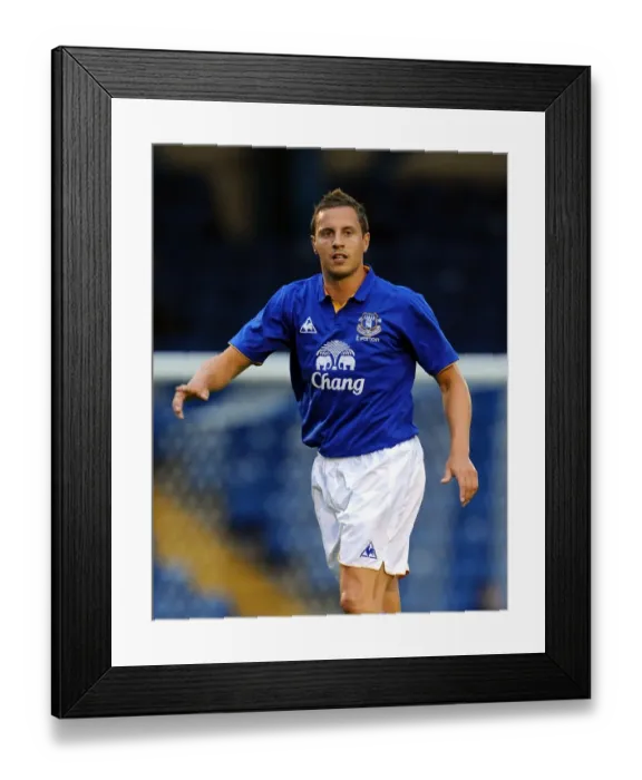 Framed Print : Phil Jagielka in Action: Everton FC's Pre-Season Clash against Bury (15 July 2011) Framed Print : Phil Jagielka in Action: Everton FC's Pre-Season Clash against Bury (15 July 2011)