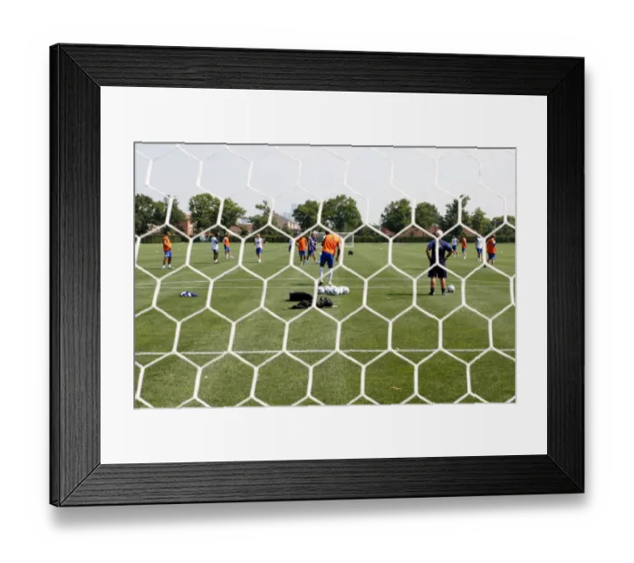 Framed Print : Everton FC: Pre-Season Training Intensity in Philadelphia - July 2011