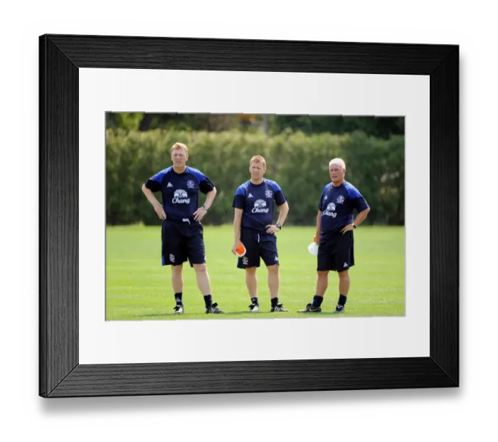 Framed Print : Everton FC: Training in Philadelphia - Intense Sessions, July 2011 Framed Print : Everton FC: Training in Philadelphia - Intense Sessions, July 2011