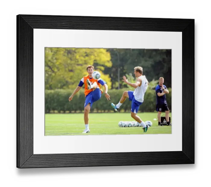 Framed Print : Everton FC: Unyielding Preparation - Philadelphia Training Sessions (July 2011) Framed Print : Everton FC: Unyielding Preparation - Philadelphia Training Sessions (July 2011)