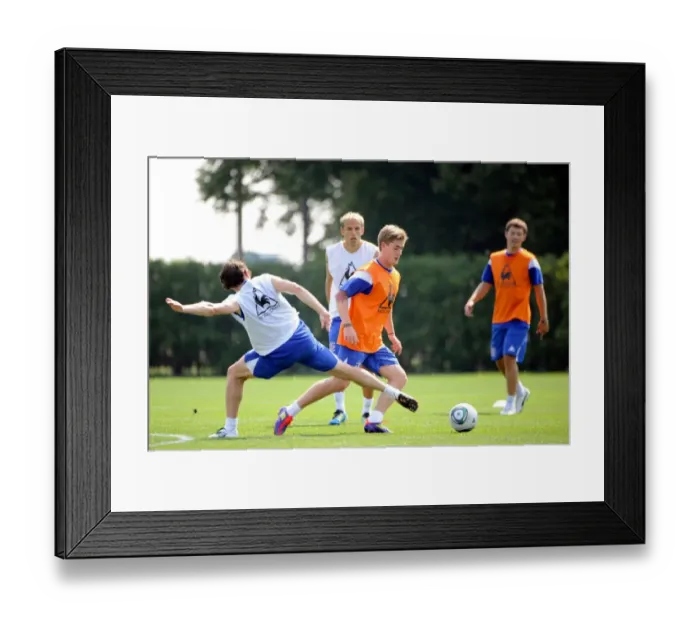 Framed Print : Everton FC: Unyielding Preparation - Intense Training in Philadelphia, July 2011 Framed Print : Everton FC: Unyielding Preparation - Intense Training in Philadelphia, July 2011