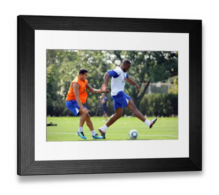 Framed Print : during practice in Philadelphia, PA, on July 18, 2011 Framed Print : during practice in Philadelphia, PA, on July 18, 2011