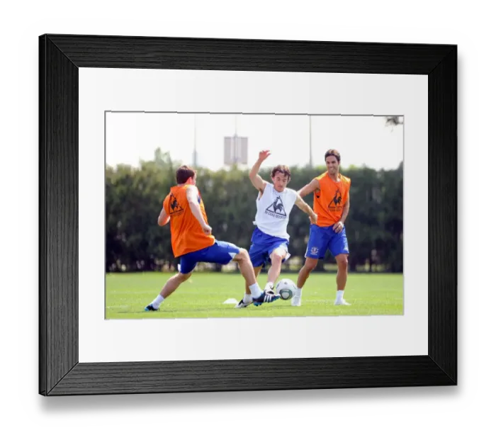Framed Print : Everton FC: Unyielding Preparation - Intense Training in Philadelphia, July 2011 Framed Print : Everton FC: Unyielding Preparation - Intense Training in Philadelphia, July 2011