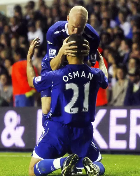 Osman and Johnson's Unforgettable Double Strike: Everton's Glory over Tottenham in the 2007 Premier League