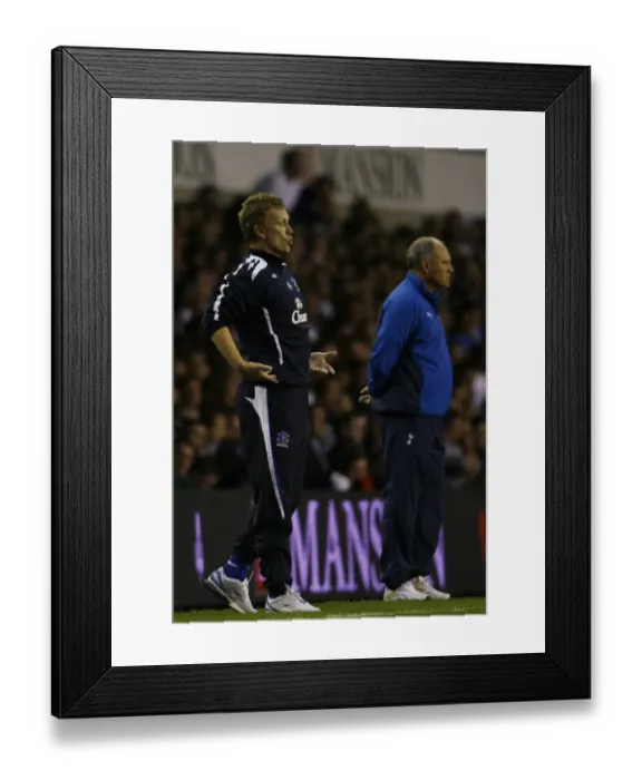 Framed Print : Football - Tottenham Hotspur v Everton - FA Barclays Premier League - White Hart Lane - 07 / 08 - 14 / 8 / 07 Tottenham Hotspur manager Martin Jol and Everton manager David Moyes (L) during the match Mandatory Credit: Action Images / Framed Print : Football - Tottenham Hotspur v Everton - FA Barclays Premier League - White Hart Lane - 07 / 08 - 14 / 8 / 07 Tottenham Hotspur manager Martin Jol and Everton manager David Moyes (L) during the match Mandatory Credit: Action Images /