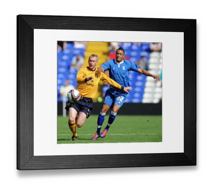 Framed Print : Battling on the Pitch: Nathan Redmond vs. Tony Hibbert - A Clash of Determination (July 2011, Birmingham City vs. Everton Pre-Season Friendly) Framed Print : Battling on the Pitch: Nathan Redmond vs. Tony Hibbert - A Clash of Determination (July 2011, Birmingham City vs. Everton Pre-Season Friendly)