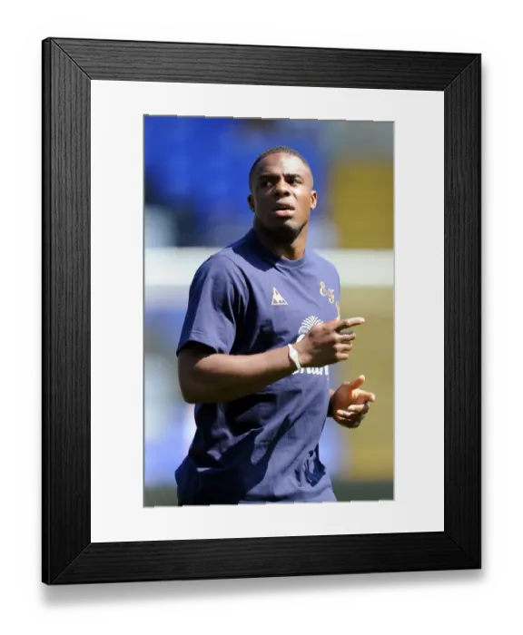 Framed Print : Everton's Victor Anichebe in Action: Thrilling Moments from Everton vs Birmingham City Pre-Season Friendly (July 2011) Framed Print : Everton's Victor Anichebe in Action: Thrilling Moments from Everton vs Birmingham City Pre-Season Friendly (July 2011)