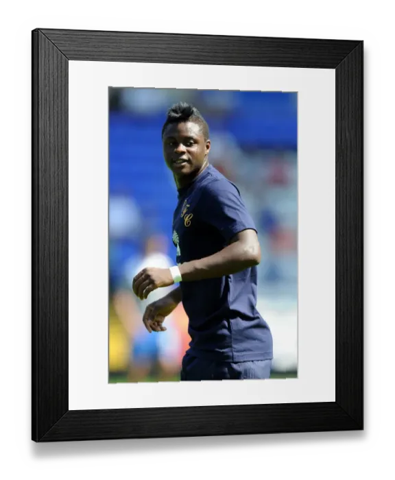 Framed Print : Magaye Gueye in Action: Everton vs Birmingham City (30 July 2011) Framed Print : Magaye Gueye in Action: Everton vs Birmingham City (30 July 2011)
