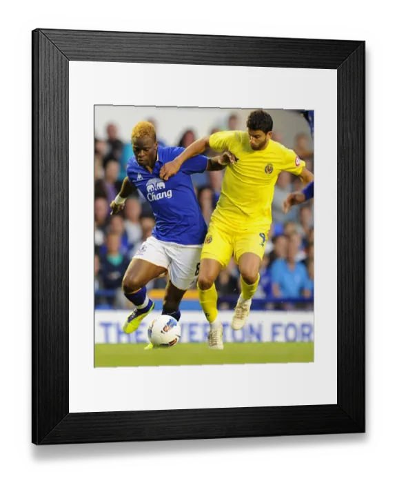Framed Print : Saha vs. Musacchio: A Fierce Rivalry Ignites - Everton vs. Villarreal (2011 Pre-Season Friendly) Framed Print : Saha vs. Musacchio: A Fierce Rivalry Ignites - Everton vs. Villarreal (2011 Pre-Season Friendly)