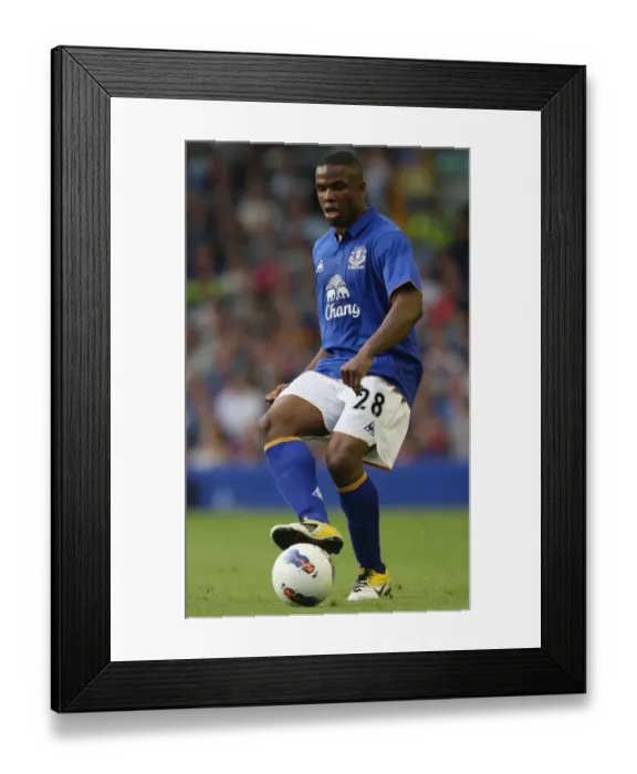 Framed Print : Everton's Victor Anichebe at Home: Everton FC vs Villarreal (August 2011) Framed Print : Everton's Victor Anichebe at Home: Everton FC vs Villarreal (August 2011)