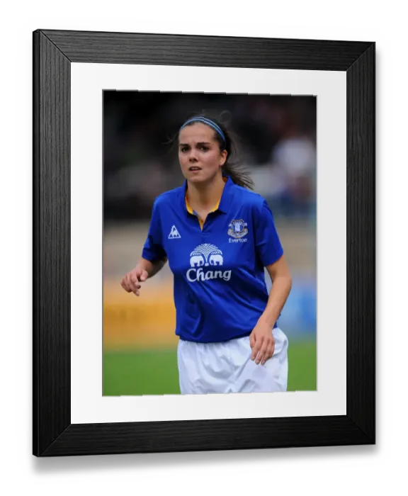 Framed Print : FA WSL Clash: Everton Ladies vs. Lincoln Ladies at Arriva Stadium - Gwennan Harries in Action (7 August 2011) Framed Print : FA WSL Clash: Everton Ladies vs. Lincoln Ladies at Arriva Stadium - Gwennan Harries in Action (7 August 2011)