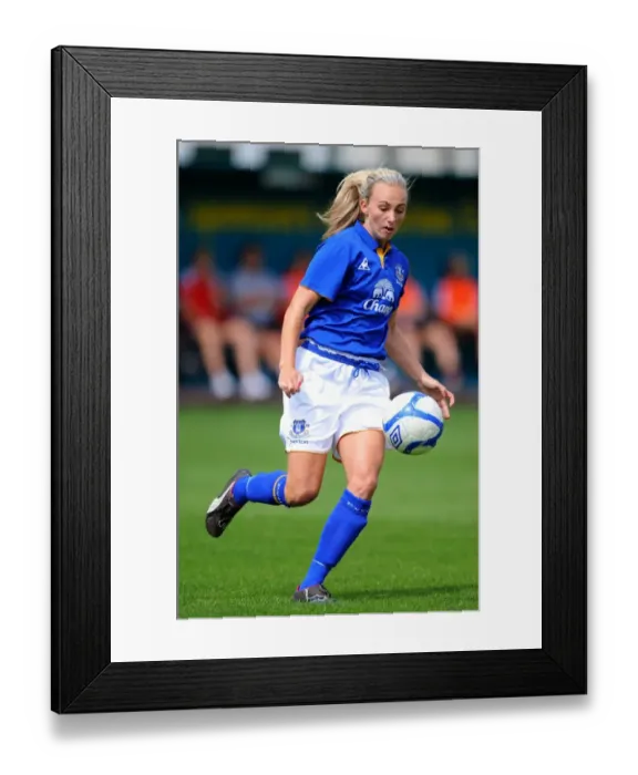 Framed Print : Toni Duggan in Action: Everton Ladies vs. Lincoln Ladies at Arriva Stadium (FA WSL, 7 August 2011) Framed Print : Toni Duggan in Action: Everton Ladies vs. Lincoln Ladies at Arriva Stadium (FA WSL, 7 August 2011)