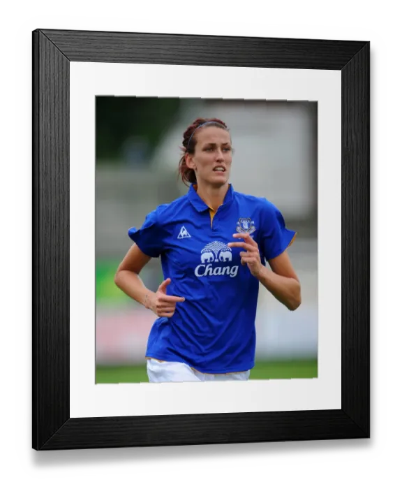 Framed Print : Jill Scott at Arriva Stadium: Everton Ladies vs. Lincoln Ladies - FA Womens Super League (7 August 2011) Framed Print : Jill Scott at Arriva Stadium: Everton Ladies vs. Lincoln Ladies - FA Womens Super League (7 August 2011)