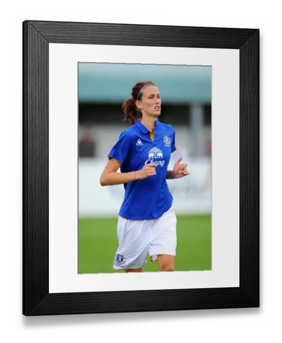 Framed Print : Jill Scott in Action: Everton Ladies vs. Lincoln Ladies, FA Womens Super League (2011), Goodison Park Framed Print : Jill Scott in Action: Everton Ladies vs. Lincoln Ladies, FA Womens Super League (2011), Goodison Park