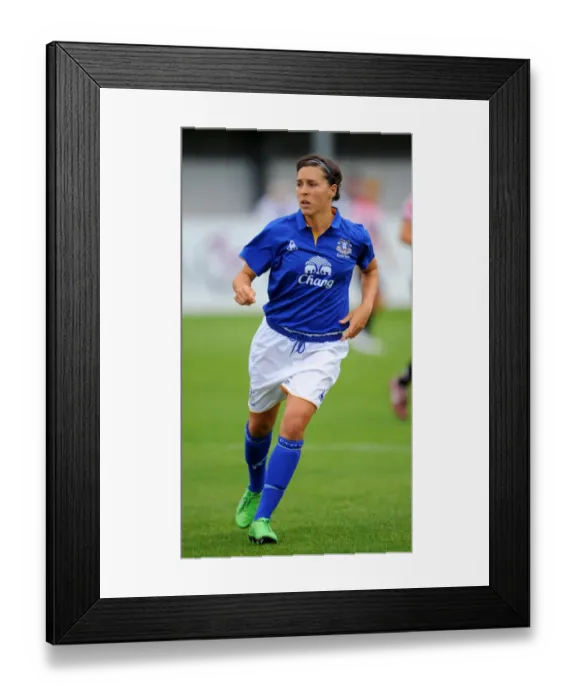 Framed Print : FA WSL Showdown: Fara Williams in Action for Everton Ladies vs. Lincoln Ladies (7 August 2011) Framed Print : FA WSL Showdown: Fara Williams in Action for Everton Ladies vs. Lincoln Ladies (7 August 2011)