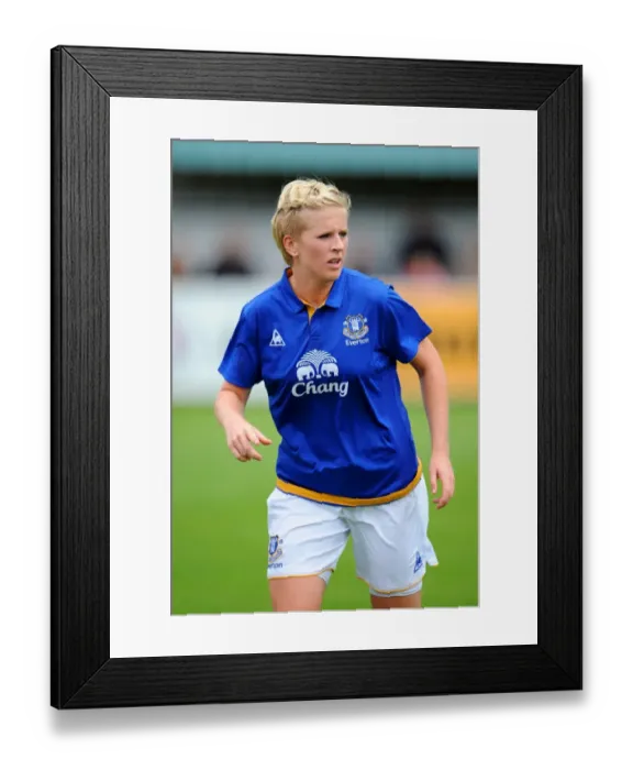 Framed Print : Everton's Natasha Dowie in Action: FA WSL Clash at Arriva Stadium (August 2011) Framed Print : Everton's Natasha Dowie in Action: FA WSL Clash at Arriva Stadium (August 2011)