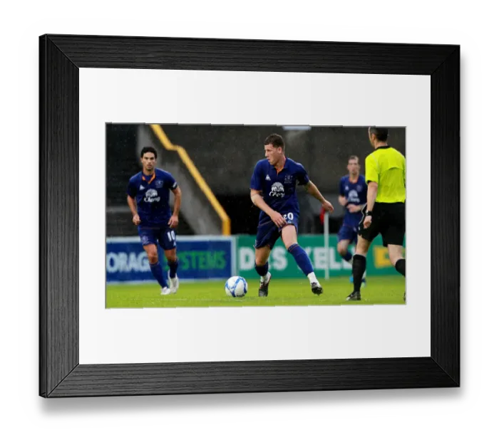 Framed Print : Everton's Ross Barkley Shines in Action: Bohemians vs Everton (15 August 2011)