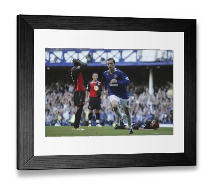 Framed Print : James McFadden's Debut Goal: Everton's Thrilling Victory Over Blackburn Rovers in the 2007-08 Premier League Season Framed Print : James McFadden's Debut Goal: Everton's Thrilling Victory Over Blackburn Rovers in the 2007-08 Premier League Season