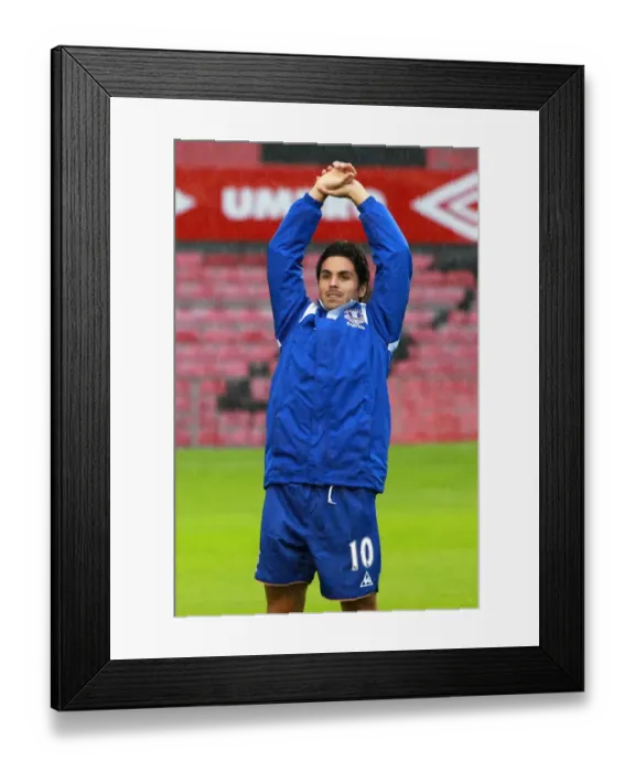 Framed Print : Mikel Arteta's Intense Warm-Up: Everton FC at Dalymount Park Before Bohemians Clash (August 15, 2011) Framed Print : Mikel Arteta's Intense Warm-Up: Everton FC at Dalymount Park Before Bohemians Clash (August 15, 2011)