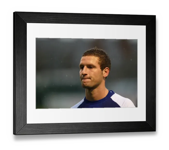 Framed Print : Shkodran Mustafi in Action: Everton vs. Bohemians (15 August 2011) Framed Print : Shkodran Mustafi in Action: Everton vs. Bohemians (15 August 2011)