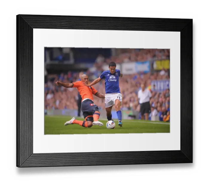 Framed Print : Tim Cahill vs. Fitz Hall: A Rivalry Renewed - Everton vs. Queens Park Rangers, Barclays Premier League (2011) Framed Print : Tim Cahill vs. Fitz Hall: A Rivalry Renewed - Everton vs. Queens Park Rangers, Barclays Premier League (2011)