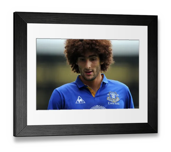 Framed Print : Marouane Fellaini, Everton Framed Print : Marouane Fellaini, Everton