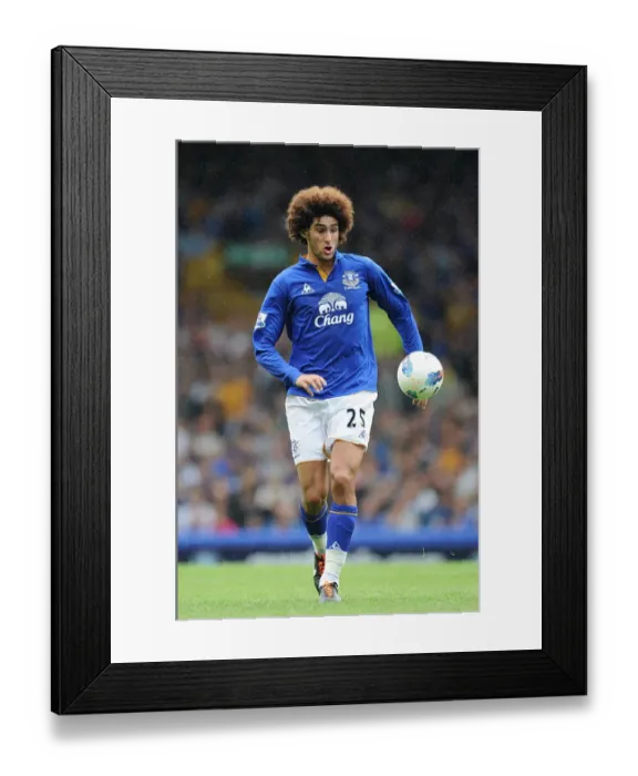 Framed Print : Thunderous Performance: Marouane Fellaini at Everton vs. Queens Park Rangers, 2011 Barclays Premier League Framed Print : Thunderous Performance: Marouane Fellaini at Everton vs. Queens Park Rangers, 2011 Barclays Premier League