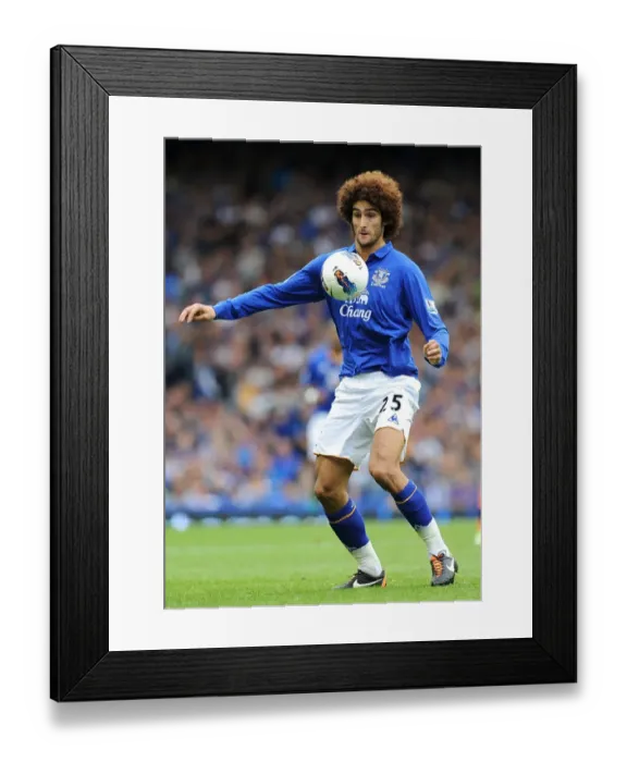 Framed Print : Marouane Fellaini: Thunderous Performance - Everton vs. Queens Park Rangers, 2011 Barclays Premier League Framed Print : Marouane Fellaini: Thunderous Performance - Everton vs. Queens Park Rangers, 2011 Barclays Premier League