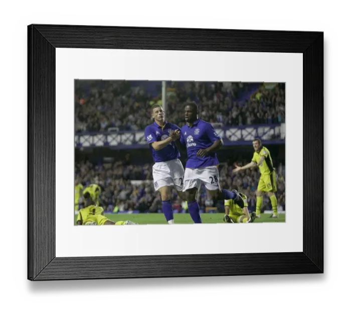 Framed Print : Anichebe and Barkley's Unintended Triumph: Sheffield United's Own Goal (Carling Cup Round 2, 2011) Framed Print : Anichebe and Barkley's Unintended Triumph: Sheffield United's Own Goal (Carling Cup Round 2, 2011)