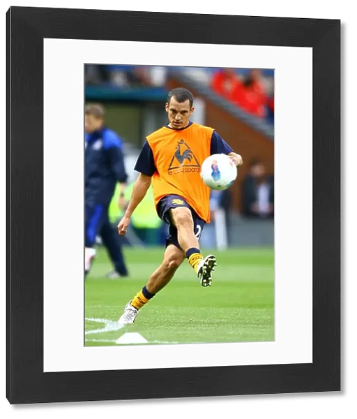 Leon Osman in Action: Everton vs. Blackburn Rovers, Barclays Premier League (27 August 2011)