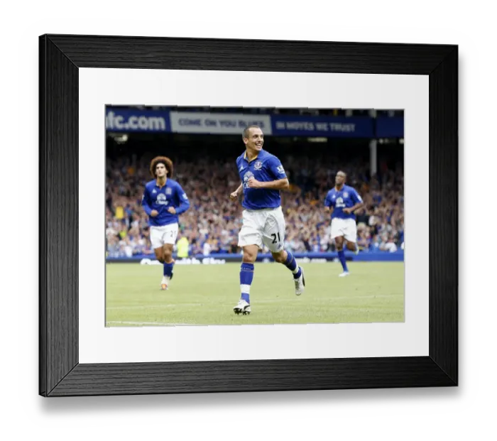 Framed Print : Leon Osman Scores First Goal: Everton's Thrilling Moment vs. Aston Villa (Barclays Premier League, Goodison Park, 10 September 2011) Framed Print : Leon Osman Scores First Goal: Everton's Thrilling Moment vs. Aston Villa (Barclays Premier League, Goodison Park, 10 September 2011)