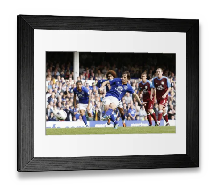 Framed Print : Leighton Baines Scores Penalty: Everton's Second Goal vs. Aston Villa (BPL, September 10, 2011) Framed Print : Leighton Baines Scores Penalty: Everton's Second Goal vs. Aston Villa (BPL, September 10, 2011)