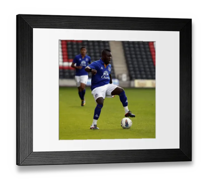 Framed Print : Everton's Royston Drenthe in Action: Everton vs Aston Villa, Barclays Premier Reserve League, Halton Stadium (September 13, 2011) Framed Print : Everton's Royston Drenthe in Action: Everton vs Aston Villa, Barclays Premier Reserve League, Halton Stadium (September 13, 2011)