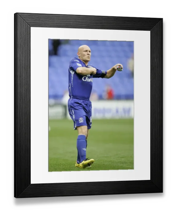 Framed Print : Euphoria Unleashed: Thomas Gravesen's Iconic Goal Celebration vs. Bolton Wanderers (01 / 09 / 07) Framed Print : Euphoria Unleashed: Thomas Gravesen's Iconic Goal Celebration vs. Bolton Wanderers (01 / 09 / 07)