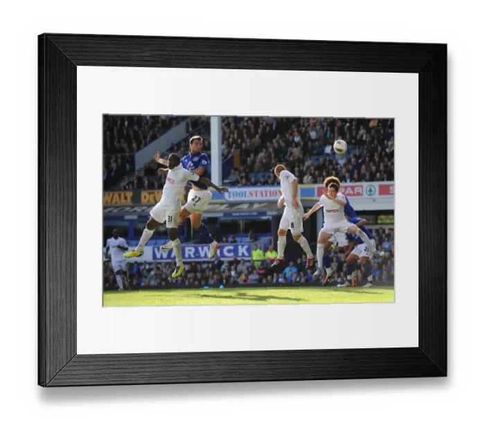 Framed Print : Apostolos Vellios Scores Everton's Second Goal vs. Wigan Athletic (September 17, 2011, Barclays Premier League) Framed Print : Apostolos Vellios Scores Everton's Second Goal vs. Wigan Athletic (September 17, 2011, Barclays Premier League)