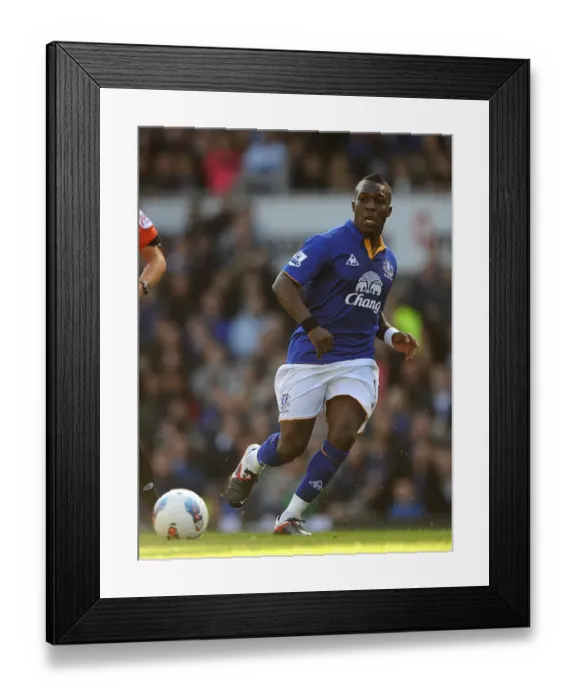 Framed Print : Roysten Drenthe, Everton Framed Print : Roysten Drenthe, Everton