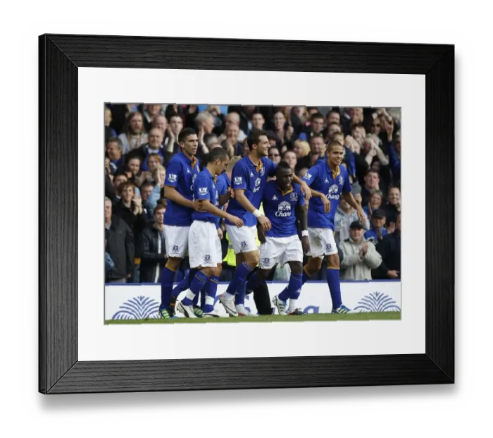 Framed Print : Royston Drenthe's Third Goal: Everton's Triumph Over Wigan Athletic in Barclays Premier League (17 September 2011, Goodison Park) Framed Print : Royston Drenthe's Third Goal: Everton's Triumph Over Wigan Athletic in Barclays Premier League (17 September 2011, Goodison Park)