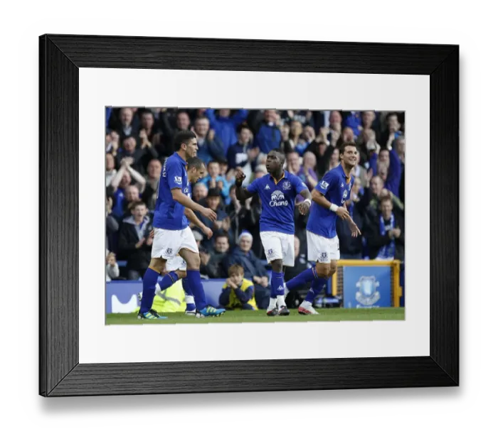 Framed Print : Royston Drenthe's Triple Strike: Everton's Third Goal vs. Wigan Athletic (September 17, 2011) Framed Print : Royston Drenthe's Triple Strike: Everton's Third Goal vs. Wigan Athletic (September 17, 2011)