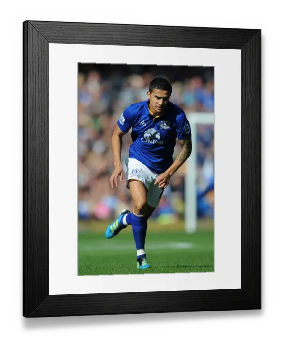 Framed Print : Tim Cahill's Thunderbolt: Everton's Epic Goal Against Wigan Athletic (17 September 2011) Framed Print : Tim Cahill's Thunderbolt: Everton's Epic Goal Against Wigan Athletic (17 September 2011)