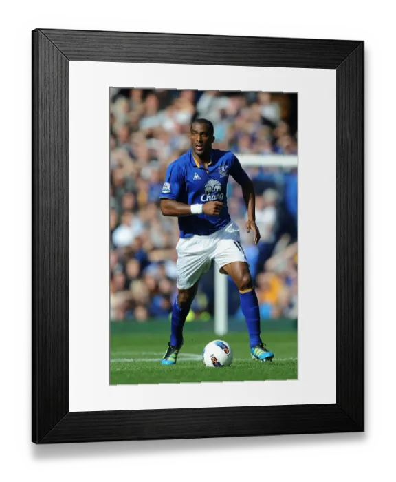 Framed Print : Everton's Sylvain Distin in Action: Everton vs Wigan Athletic, Premier League Showdown (September 17, 2011) Framed Print : Everton's Sylvain Distin in Action: Everton vs Wigan Athletic, Premier League Showdown (September 17, 2011)