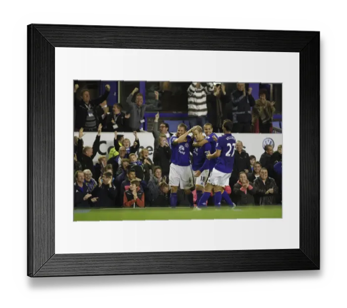 Framed Print : Everton's Unforgettable Carling Cup Victory: Phil Neville's Thrilling Goal vs. West Bromwich Albion (September 21, 2011) Framed Print : Everton's Unforgettable Carling Cup Victory: Phil Neville's Thrilling Goal vs. West Bromwich Albion (September 21, 2011)