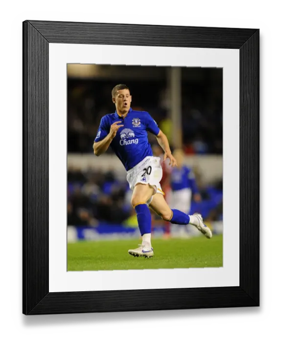 Framed Print : Ross Barkley's Unforgettable Night: Everton's Carling Cup Triumph Over West Bromwich Albion (September 2011)
