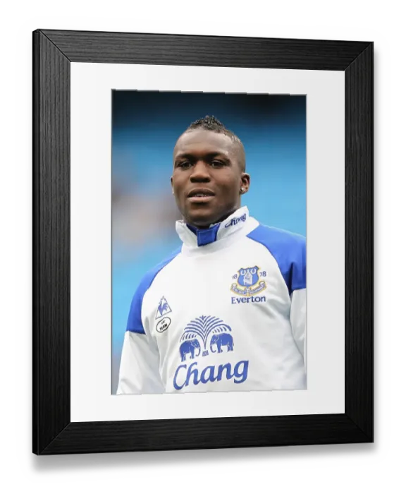 Framed Print : Royston Drenthe at Etihad Stadium: Everton vs. Manchester City, Barclays Premier League (September 24, 2011) Framed Print : Royston Drenthe at Etihad Stadium: Everton vs. Manchester City, Barclays Premier League (September 24, 2011)