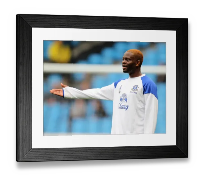 Framed Print : Thrilling Rivalry: Louis Saha's Unforgettable Performance Against Manchester City (September 24, 2011, Etihad Stadium) Framed Print : Thrilling Rivalry: Louis Saha's Unforgettable Performance Against Manchester City (September 24, 2011, Etihad Stadium)